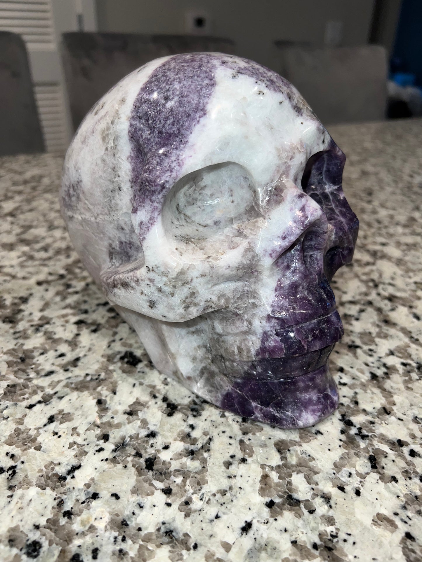 XXXL Dream Amethyst Skull