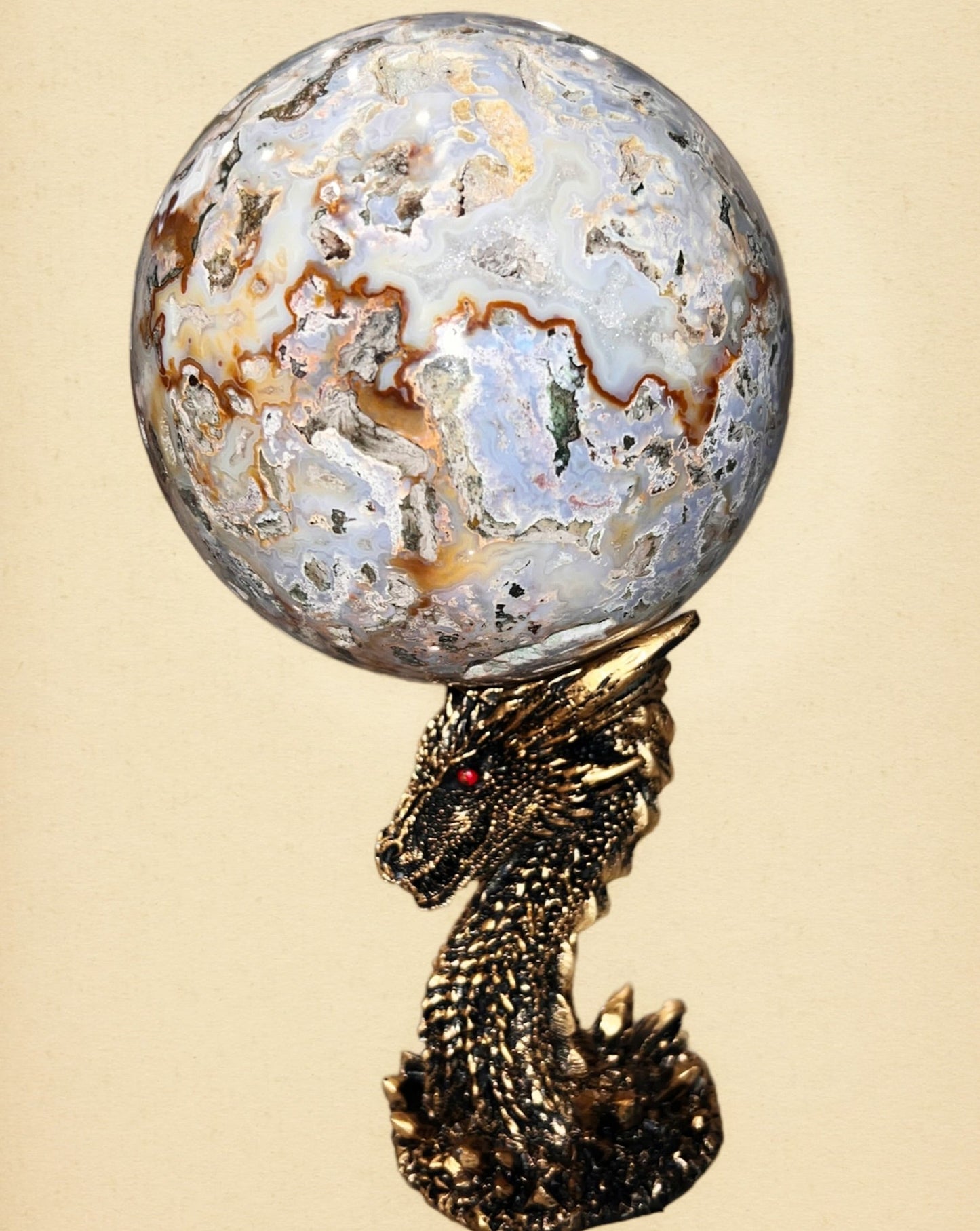 Ocean Jasper Sphere